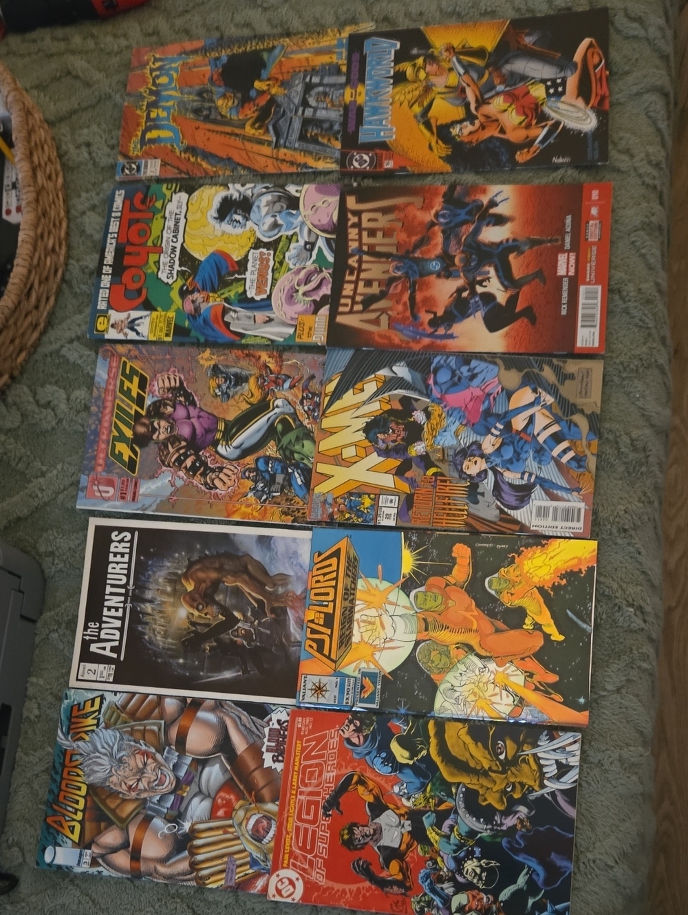 Assorted Comic Book Collection - Colorful Superhero Covers